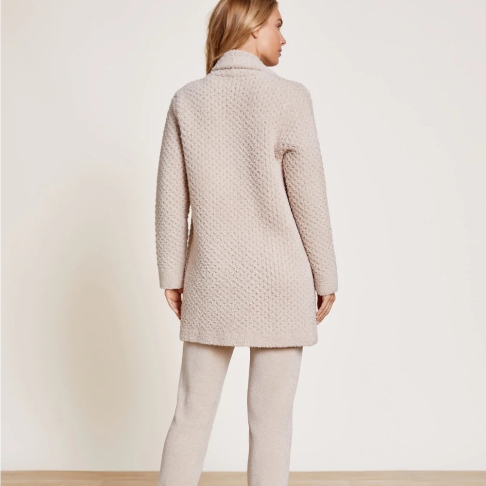 Barefoot Dreams CozyChic® Honeycomb Shawl Cardigan - Picture 5 of 11